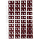 Avery 44534 Label Side Tab Year Code 6 25 X 42Mm Brown Pack 240 44534 - SuperOffice