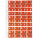 Avery 44536 Label Side Tab Year Code 8 25 X 42Mm Orange Pack 240 44536 - SuperOffice