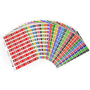 Avery 44538 Label Kit Side Tab Alpha Series 25 X 42Mm Assorted Colours Pack 1080 44538 - SuperOffice