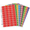 Avery 44539 Label Kit Side Tab Numeric Series 25 X 42Mm Assorted Colours Pack 400 44539 - SuperOffice