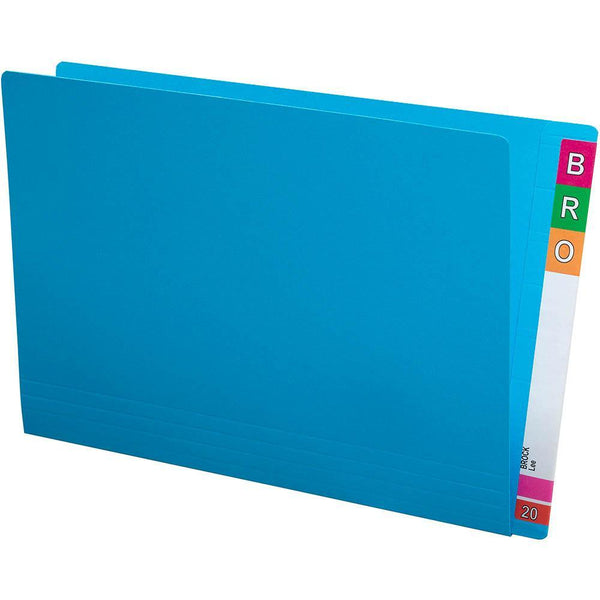 Avery 45213 Lateral File Extra Heavy Weight Foolscap Blue Box 100 45213 - SuperOffice