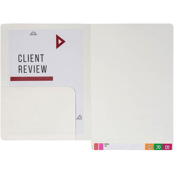 Avery 46713 Lateral Notes File Left Pocket 355 X 235Mm White Box 20 46713 - SuperOffice