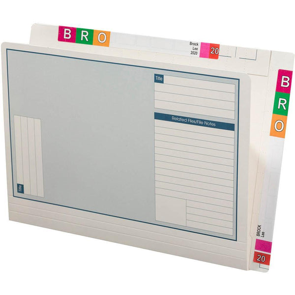Avery 46714 Lateral Notes File Twin Tab 355 X 235Mm White Box 100 46714 - SuperOffice