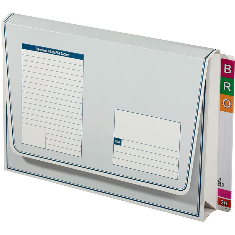 Avery 46717 Lateral Notes Document Wallet 355 X 235Mm White Box 20 46717 - SuperOffice