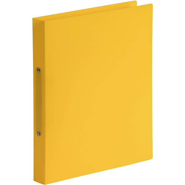 Avery 47702 Binder Moulded 2 Ring 25Mm A4 200 Sheets Yellow 47702 - SuperOffice