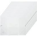 Avery 47708 Document Wallet A4 3 Flap Elastic Closure Clear 12 Pack 47708 (12 Pack) - SuperOffice