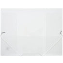 Avery 47708 Document Wallet A4 3 Flap Elastic Closure Clear 12 Pack 47708 (12 Pack) - SuperOffice