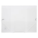 Avery 47708 Document Wallet A4 3 Flap Elastic Closure Clear 47708 - SuperOffice