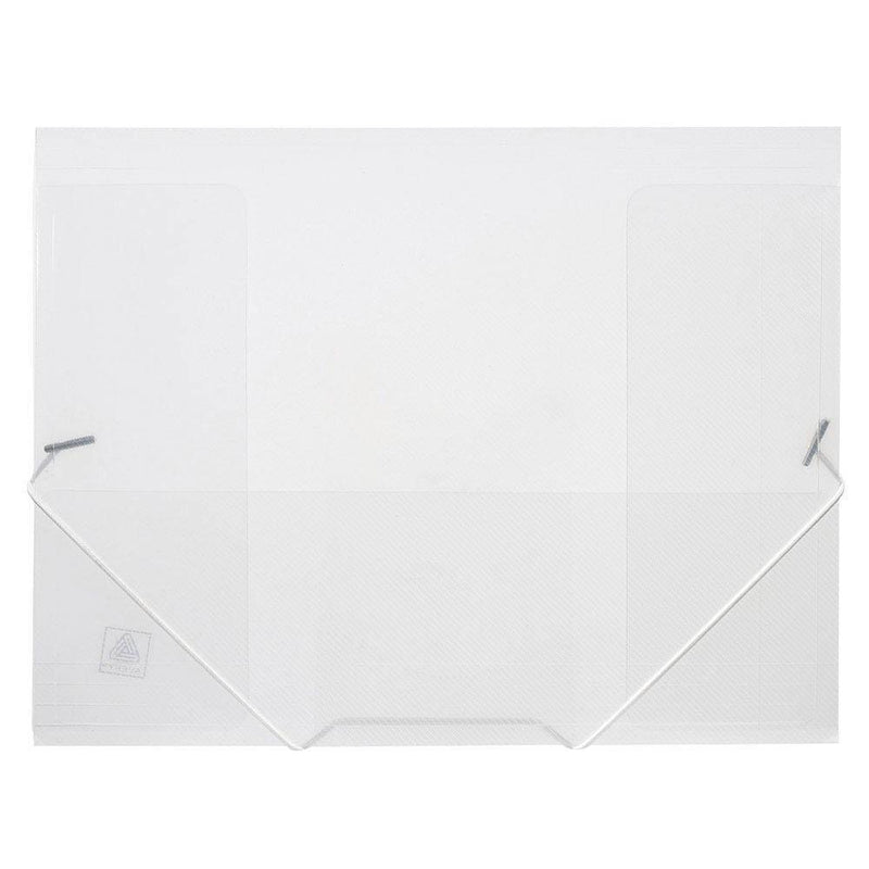 Avery 47708 Document Wallet A4 3 Flap Elastic Closure Clear 47708 - SuperOffice