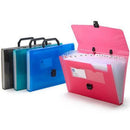 Avery 47722 Expanding File 13 Pocket A4 Translucent Red 47722 - SuperOffice