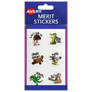 Avery 69601 Merit Stickers Aussie Animals Pack 96 69601 - SuperOffice