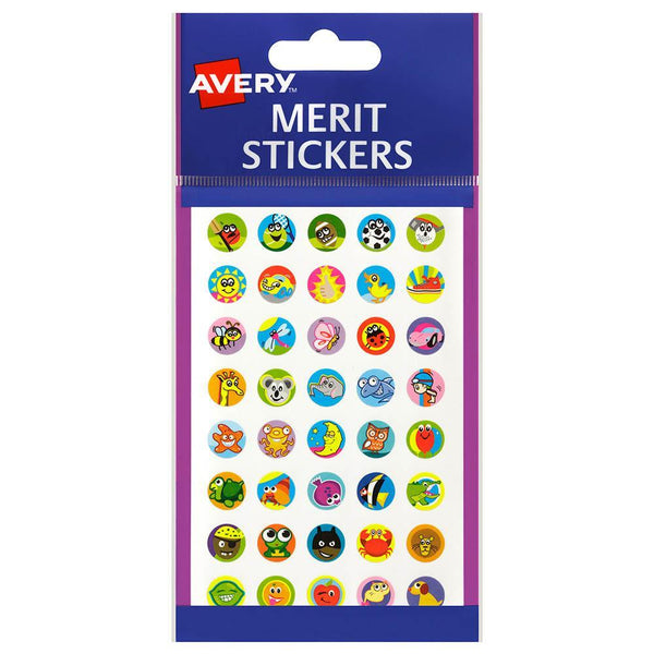 Avery 69620 Merit Stickers Mini Assorted 13Mm Assorted Colours Pack 800 69620 - SuperOffice