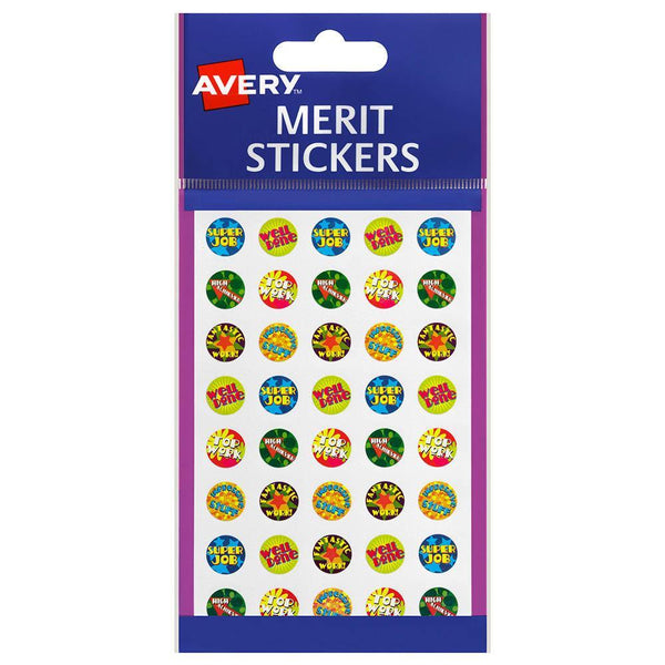 Avery 69622 Merit Stickers Mini Bright Pack 800 69622 - SuperOffice