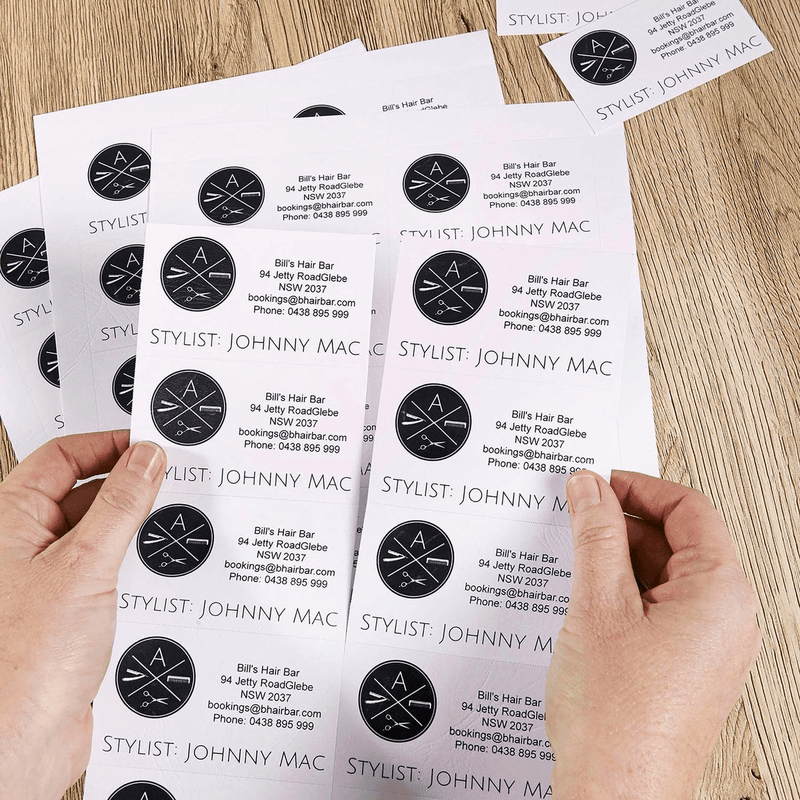 Avery 70450 Ij39 Leathergrain Business Cards Micro Perforated 200Gsm Pack 200 70450 - SuperOffice