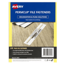 Avery 80699 Permclip File Fasteners Box 100 80699 - SuperOffice