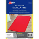 Avery 88212 Manilla Folder Foolscap Red Pack 20 88212 - SuperOffice