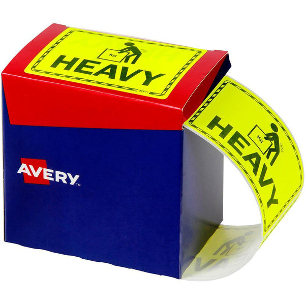 Avery 932604 Message Label Heavy 75 X 99.6Mm Fluoro Yellow Pack 750 932604 - SuperOffice
