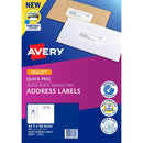 Avery 936031 J8161 Quick Peel Address Label With Sure Feed Inkjet 18Up White Pack 25 936031 - SuperOffice