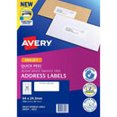 Avery 936058 J8157 Quick Peel Address Label Inkjet 33/Page White Pack 50 Sheets 936058 - SuperOffice