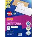 Avery 936061 J8156 Quick Peel Address Label With Sure Feed Inkjet 45Up White Pack 50 936061 - SuperOffice