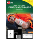 Avery 936068 J4774 Heavy Duty Inkjet Labels 4Up White Pack 10 936068 - SuperOffice