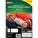 Avery 936069 J4773 Heavy Duty Inkjet Labels 24Up White Pack 10 936069 - SuperOffice