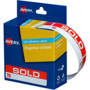 Avery 937253 Message Labels Sold To 19 X 64Mm Box 125 937253 - SuperOffice