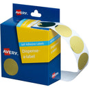 Avery 937271 Round Label Dispenser 24Mm Gold Box 250 937271 - SuperOffice
