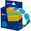 Avery 937276 Round Label Dispenser 24Mm Light Blue Box 500 937276 - SuperOffice