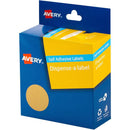 Avery 937280 Round Label Dispenser 24Mm Kraft Brown Box 500 937280 - SuperOffice