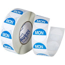 Avery 937329 Removable Day Label Monday 24Mm Blue/White Box 1000 937329 - SuperOffice