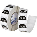 Avery 937335 Removable Day Label Sunday 24Mm Black/White Box 1000 937335 - SuperOffice