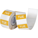 Avery 937337 Removable Day Label Tuesday 40 X 40Mm Yellow/White Box 500 937337 - SuperOffice