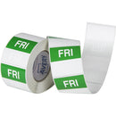 Avery 937340 Removable Day Label Friday 40 X 40Mm Green/White Box 500 937340 - SuperOffice