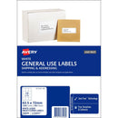 Avery 938208 L7164 General Use Laser Inkjet Copier Label 12Up White Pack 100 938208 - SuperOffice