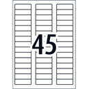 Avery 938212 L7156 General Use Laser Inkjet Labels 45/Page White Pack 100 Sheets 938212 - SuperOffice