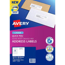 Avery 952001 L7161 Quick Peel Address Label With Sure Feed Laser 18Up White Pack 20 952001 - SuperOffice