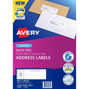 Avery 959003 L7162 Quick Peel Address Label With Sure Feed Laser 16Up White Pack 100 959003 - SuperOffice