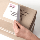 Avery 959030 L7169 Laser Labels Parcel 4Up White Pack 100 959030 - SuperOffice