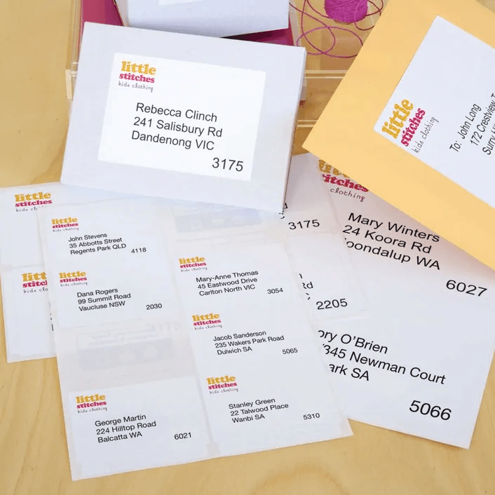 Avery 959030 L7169 Laser Labels Parcel 4Up White Pack 100 959030 - SuperOffice