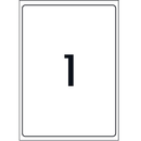 Avery 959067 L7067 Heavy Duty Laser Labels White 1/Page Pack 25 Sheets 959067 - SuperOffice