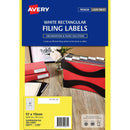 Avery 959075 L7409 Suspension File Tab Card Label Pack 1275 959075 - SuperOffice