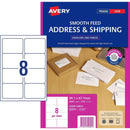 Avery 959094 L7165 Trueblock Parcel Label Pack 250 959094 - SuperOffice