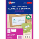 Avery 959123 L7651Ev Enviro Laser Label Mini 65Up White Pack 100 959123 - SuperOffice