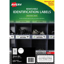 Avery 959206 Removable Heavy-Duty Labels 30Mm White Pack 20 959206 - SuperOffice