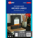 Avery 980036 L7140 Event Labels Arched Textured Label 57.2 X 77Mm 9Up Pack 10 980036 - SuperOffice