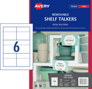 Avery 980047 C32301 Removable Shelf Talkers Pack 30 980047 - SuperOffice