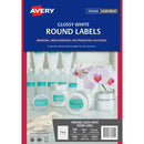 Avery 980052 L7147 Printable Round Labels 40mm Glossy White Pack 240 980052 - SuperOffice