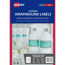 Avery 980053 L7146 Durable Printable Wraparound Labels 196x51mm White Pack 60 980053 - SuperOffice