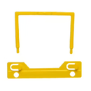 Avery Tubeclip U Piece Compressor Bar Only Yellow Tubeclips Pack 100 Avery Yellow Tubeclip Part (No Base) - SuperOffice